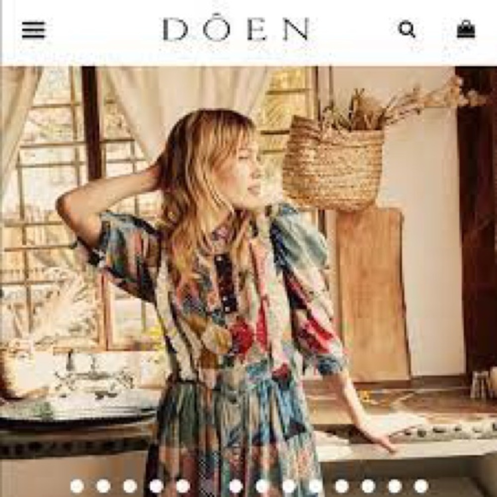 RARE Doen Darby Patchwork Dress - Picture 5 of 5